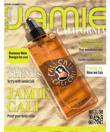 JAMIE BRONZE Cali Outdoor Tanning Oil - Get a Beautiful Sun-Kissed Glow - Buy Online on GoSupps.com