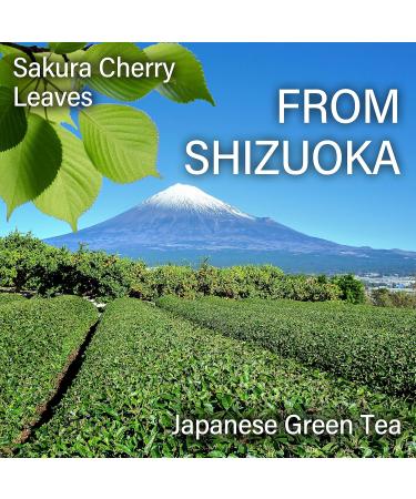 Sakura Matcha Green Tea Powder with Cherry Blossom Tea Japanese Drinks Japanese Food Culinary Grade 100g YAMASAN  - Buy Online on GoSupps.com