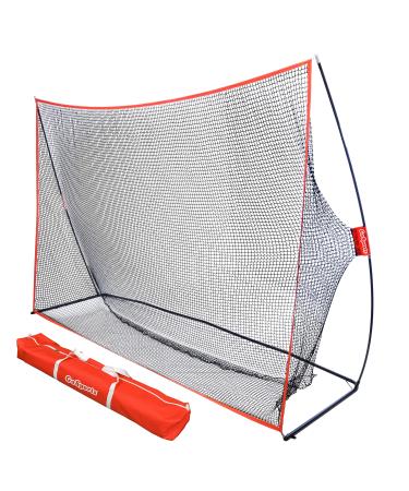 GoSports Golf Practice Hitting Net - Choose Between Huge 10'x7' or 7'x7' Nets -Personal Driving Range for Indoor or Outdoor Use - Designed by Golfers for Golfers Standard 10x7 Golf Net