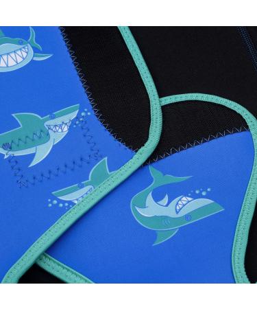 Osprey 2mm Neoprene Wrap Wetsuit for Baby/Toddler | Shark Design | 6-18 Months - Buy Online on GoSupps.com