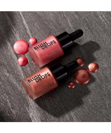 Rodial Blush Drops Sunset Kiss & Frosted Pink - Moisturizing Liquid Blush with Vitamin E | Long Lasting Natural Glow - Buy Online on GoSupps.com