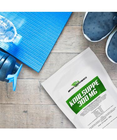 Cabbage Soup Capsules 370 Pieces - Premium 300mg Original Extract with Vitamin C & Parsley - High Dose GMO-Free No Flavors or Dyes - Buy Online on GoSupps.com