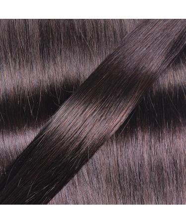 Buy Hair2Heart Premium Microring Extensions - 25 Strands 0.8g 40cm Human Hair Straight - Medium Brown #2 Dark Brown - International Shipping Available - Buy Online on GoSupps.com
