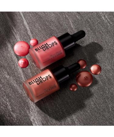 Rodial Blush Drops Sunset Kiss & Frosted Pink - Moisturizing Liquid Blush with Vitamin E | Long Lasting Natural Glow - Buy Online on GoSupps.com