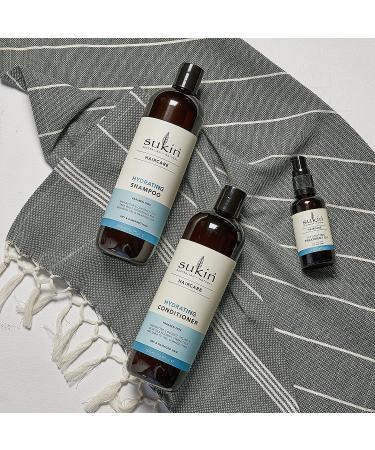 Sukin Hydrating Conditioner for Dry & Damaged Hair | 16.9 fl oz (500 ml) - Nourish & Repair - Buy Online on GoSupps.com