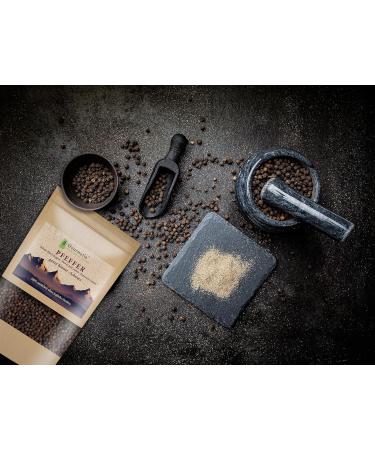 Gourmetia Black Pepper Whole 900g - 100% Natural Spice for Gourmet Cooking | International Shipping Available - Buy Online on GoSupps.com