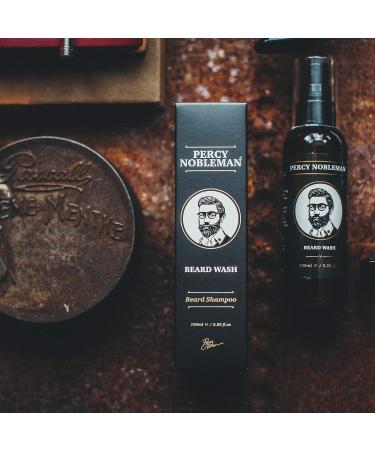Percy Nobleman Beard Wash 100ml - Premium Beard Care for Men | International Shipping - Buy Online on GoSupps.com