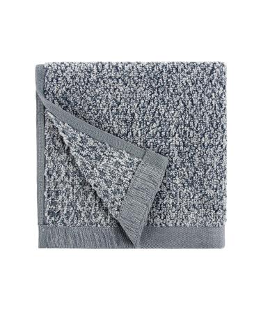 Everplush Diamond Jacquard Washcloth 6 Piece in Dusk 6 x Washcloth ( 13 x 13 IN) Dusk