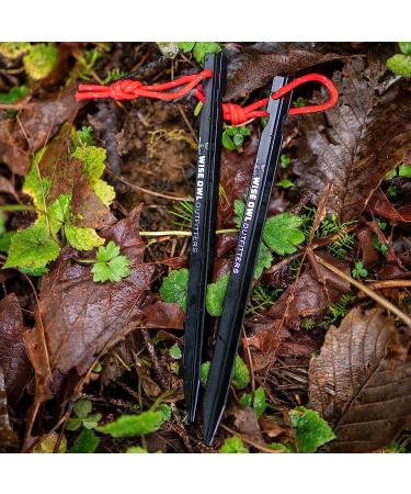Wise Owl Outfitters Hammock Tarp Tent - Camping Rain Tarp w/ Stakes & Carry Bag - Lightweight Gray Hammock Shelter - Buy Online on GoSupps.com