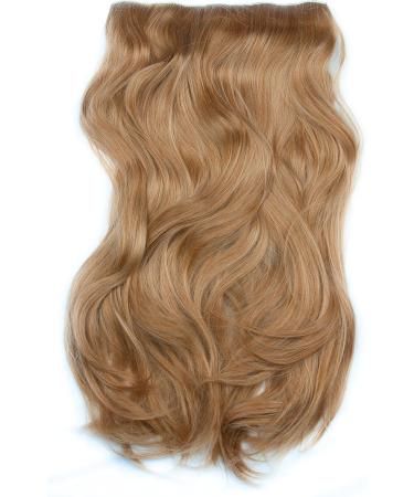 BOMBSHELL HAIR EXTENSIONS 250g 24" Flicky 3 Pieces Full Head Clip On Hair Extensions Hair Piece Wig (M19 DARK GOLD BLONDE) - Buy Online on GoSupps.com