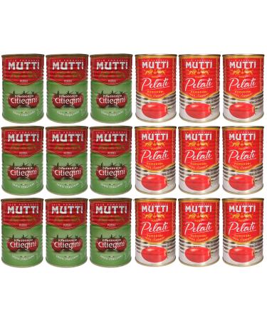 Mutti MUTTI Box contents: Cherry Tomatoes (9 x 400 g) + Peeled Tomatoes (9 x 400 g) - (ATG 9 x 240 g) + (9 x 260 g))