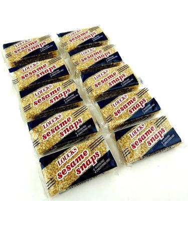 Loucks Sezme Sesame Snaps 1.4 oz Packages - Pack of 12 in BlackTie Box - Buy Online on GoSupps.com