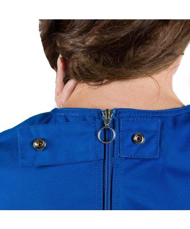 4Care Tear-Resistant Body for Women & Men - Short Arm/Leg Safety Zipper - M Blue | International Shipping - Buy Online on GoSupps.com