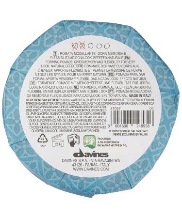 Davines Forming Pomade 2.7 Fl Oz - Best Hair Styling Product for Men and Women - Buy Online on GoSupps.com