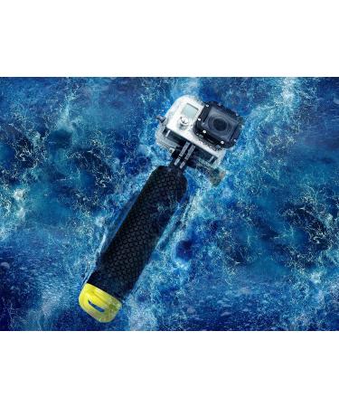 Waterproof Floating Hand Grip for GoPro Hero 11-1 Cameras - Yellow - Buy Online on GoSupps.com