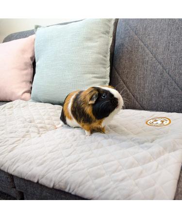 GuineaDad Fleece Cage Liners for Guinea Pigs - Extra Absorbent, Waterproof, with Burrowing Pocket - Buy Online on GoSupps.com