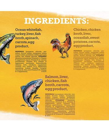 Purina Beyond Grain Free Natural Adult Wet Cat Food Pate Variety Packs - Chicken & Seafood 3oz (Pack of 24) - Buy Online on GoSupps.com