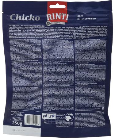 RINTI Chicko Maxi Chicken 250g - Premium Dog Treats - Grain-Free & Natural Snack for Dogs - Buy Online on GoSupps.com