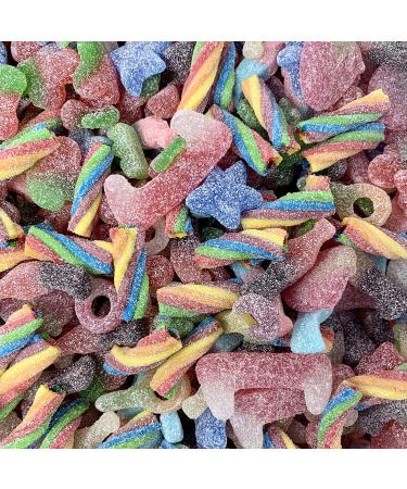 Fizzy Sweet Mix Retail Jar 1.8kg (Vegan) by The Gourmet Sweet Company - Buy Online on GoSupps.com