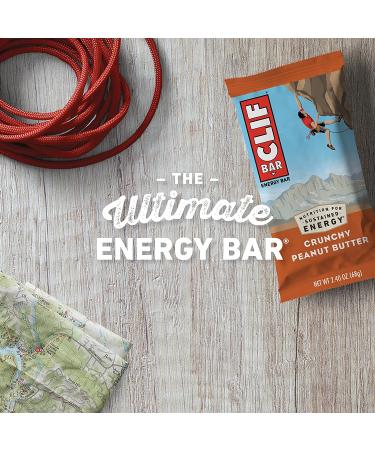 CLIF BARS Crunchy Peanut Butter Pack - 20 Plant Based Energy Bars with Organic Oats - Vegetarian & Kosher - 10 Full Size & 10 Mini Bars (2.4oz & 0.99oz) - Buy Online on GoSupps.com