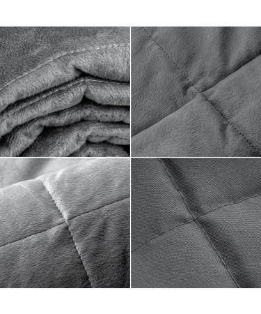 AGP Weighted Blanket 3.2kg - Peach-Skin Ultra Premium Therapeutic Heavy Blanket | Small Size 36x48 inches | Reversible & Washable | Calm Anxiety & Sensory | 7 lbs | Travel, Child, Teen, Adult Sizes - Buy Online on GoSupps.com