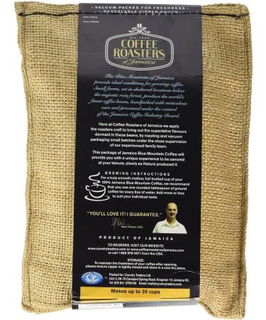 Blue Mountain Coffee 100% Jamaica Roasted and Ground (227g bag) - Buy Online on GoSupps.com