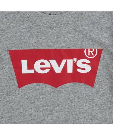 Levi's Kids LVB S/S Batwing Tee Baby Boys 3 Months - Grey Heather - Buy Online on GoSupps.com