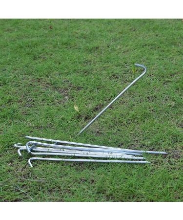 MySit 9 Tent Stakes 30 Pack - Heavy Duty Galvanized Metal Pegs for Camping and Garden Use - Buy Online on GoSupps.com