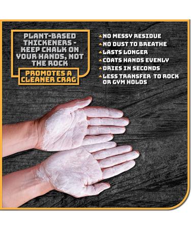 Danger Buddies Liquid Chalk 500ml - Ideal for Rock Climbing, Weight Lifting, Gymnastics & More - Buy Online on GoSupps.com