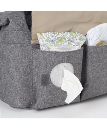 BabyMel Jade Grey Baby Changing Bag | Stylish & Functional Design - Buy Online on GoSupps.com