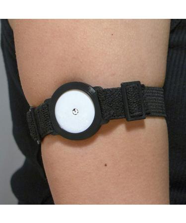 Sensor Armband Holder/Protector Compatible with Freestyle Libre 1/2 - Black - Buy Online on GoSupps.com