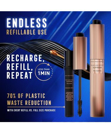 Coty Max Factor False Lash Effect Supreme Recharge Mascara Refill black instant 7x more volume healthierlooking eyelashes formula enriched with keratin mascarana filling 8ml - Buy Online on GoSupps.com