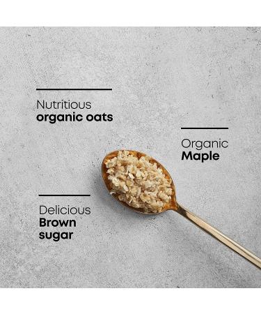 Nature's Path Organic Gluten Free Brown Sugar Maple Instant Oatmeal - 48 Packets (Pack of 6) | Non-GMO, 31g Whole Grains, 4g Plant Based Protein | 11.3 Ounce Brown Sugar Maple GF (Pack of 6) - Buy Online on GoSupps.com