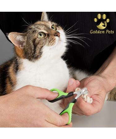 Golden Pets Profi Claw Scissors | 45 Cutting Head | Ideal for Small Dogs Puppies Cats Rabbits & Guinea Pigs | Free E-book Care Manual - Buy Online on GoSupps.com