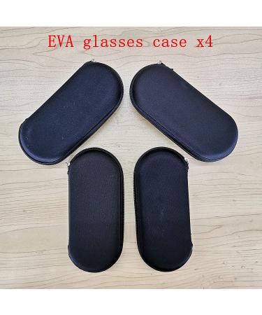 Bifocal Reading Sunglasses 4 Pack with Case | Outdoor Sun Readers Glasses 1.25x Bifocus | Mix of 4 Bifocal Sunglasses - Buy Online on GoSupps.com