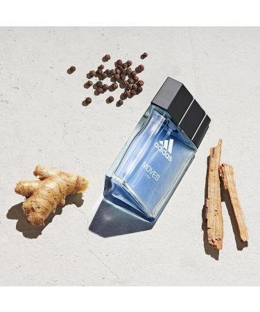 adidas Moves For Men Eau De Toilette Spray 1 Fl Oz (Pack of 2) 1 Fl Oz (Pack of 2) Spray - Buy Online on GoSupps.com