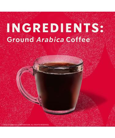 Starbucks Holiday Blend Ground Coffee, 17 oz Bag, Medium Roast 100% Arabica - Limited Edition - Buy Online on GoSupps.com