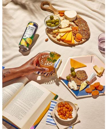 Organic Pineapple Mint Kombucha 12-Pack - Made with 100% Whole Fruit - Buy Online on GoSupps.com