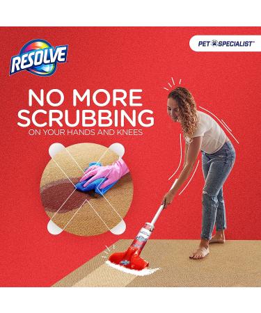 Resolve Pet Specialist Easy Clean Brushing Kit with Heavy Traffic Foam Carpet Cleaner 22oz - Buy Online on GoSupps.com
