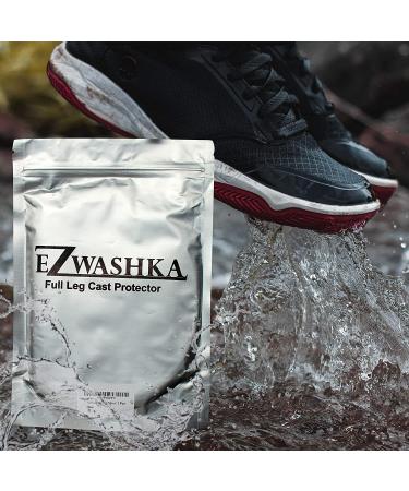 Waterproof Kids Cast Cover for Showering - Reusable Protector with Cute Fish Design | Toddler-Little Kid Size - Buy Online on GoSupps.com