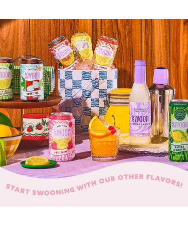 Swoon Pink Lemonade 12-Pack - Sugar Free, Low Carb, Paleo, Gluten-Free Keto Drink - Strawberry Lemonade with 100% Natural Lemon Juice Concentrate - 12 Fl oz - Buy Online on GoSupps.com