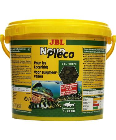 Buy JBL NovoPleco 30309 Complete Food for Small Sucker Catfish - Tablets for 1-20 cm Fish Size | 5.5 L Pack - International Shipping Available - Buy Online on GoSupps.com