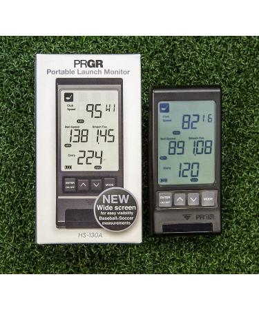 PRGR Black Pocket Launch Monitor HS-130A - 2021 Model | Buy Now - Buy Online on GoSupps.com