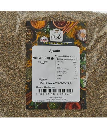 Old India Ajwain 2kg - Buy Online on GoSupps.com