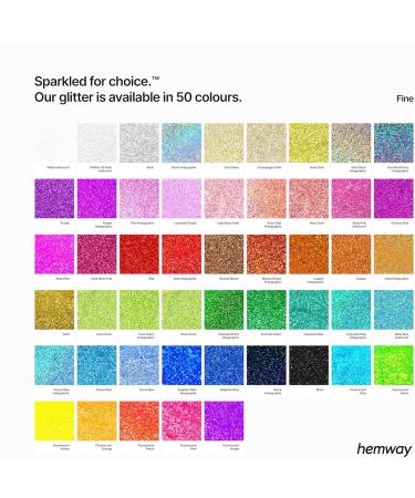 Eco-Friendly Biodegradable Glitter 100g | Vegan Cosmetic Safe Sparkle for Face Eyes Body Hair Nails - Hemway Lindgr n - Buy Online on GoSupps.com