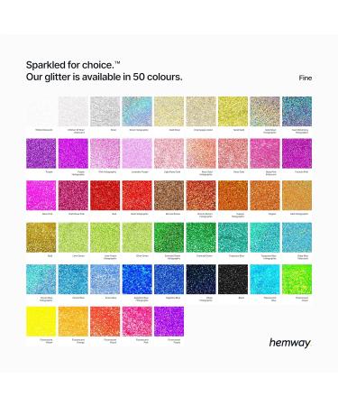 Hemway Premium Ultra Sparkle Emerald Green Holographic Glitter - Multi-Purpose Fine Flake for Arts Cosmetics Resin and Festivals - 100g / 3.5oz - Buy Online on GoSupps.com