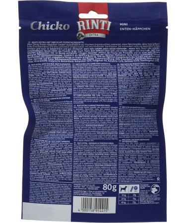 RINTI Chicko Mini Duck & Chicken Cheese Bundle - 12x80g - Premium Dog Treats for International Shipping - Buy Online on GoSupps.com
