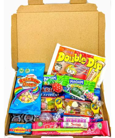 Retro Sweet Gift Box - A5 Letter Box by Eventabox *SWEETS VARY*