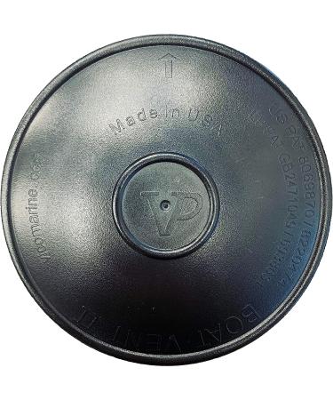 Vico Marine Boat Vent II - Black, 4.5 W x 4.5 D x 2.5 - Easy Installation | Vico Marine - Buy Online on GoSupps.com