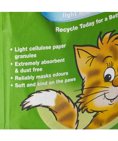 Bio-Catolet Light & Hygienic Recycled Paper Granules Cat Litter 12 Litre - Buy Online on GoSupps.com